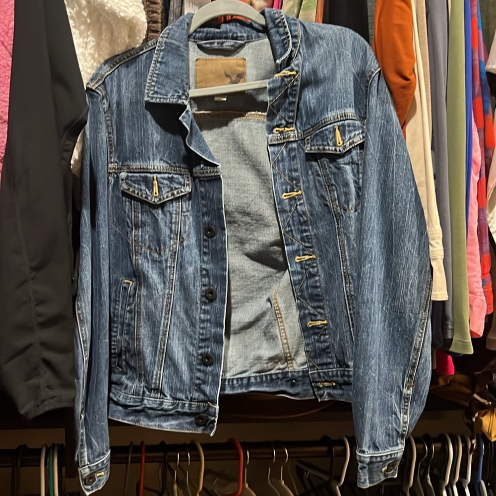 American Eagle Denim Jacket no stains or tears